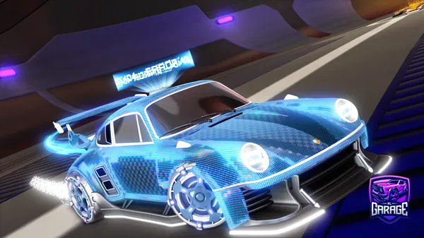 A Rocket League car design from baz_