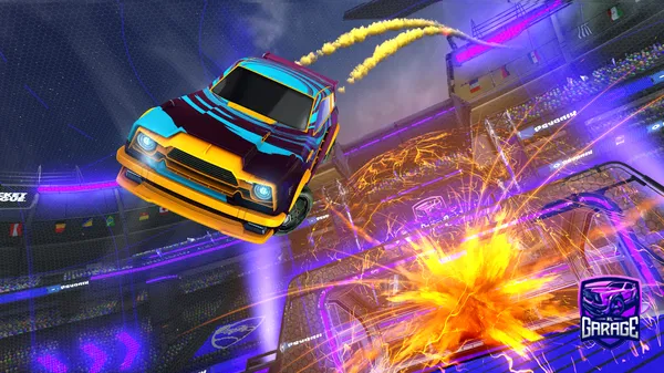 A Rocket League car design from Macood