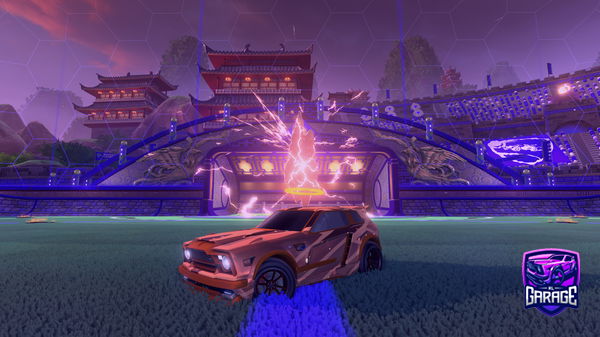 A Rocket League car design from Carrigrule