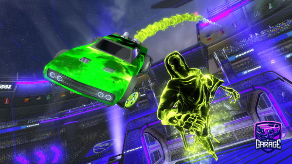 A Rocket League car design from Dragonyoudown