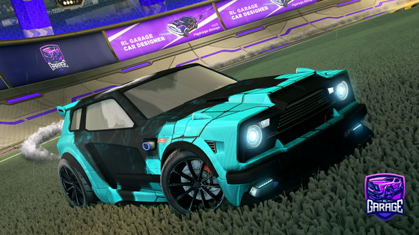 A Rocket League car design from BACK_35