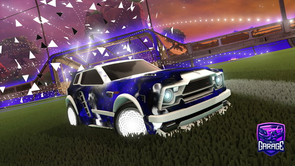 A Rocket League car design from JammBoon