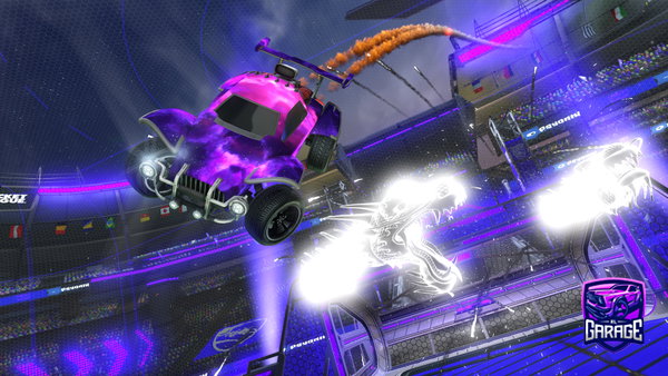 A Rocket League car design from ReddRobinn