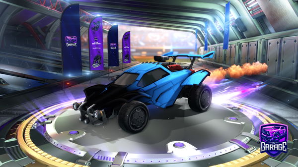 A Rocket League car design from klxpzrl