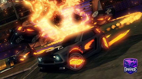 A Rocket League car design from KingTomi14