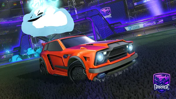 A Rocket League car design from OMAR_KS