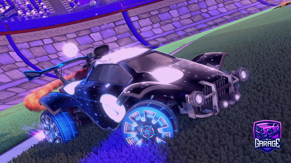 A Rocket League car design from hazardkill723