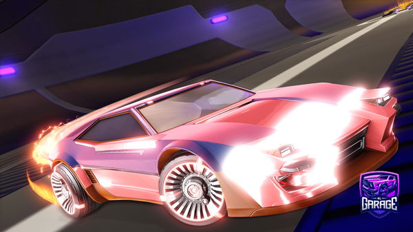 A Rocket League car design from BakaSurvivor