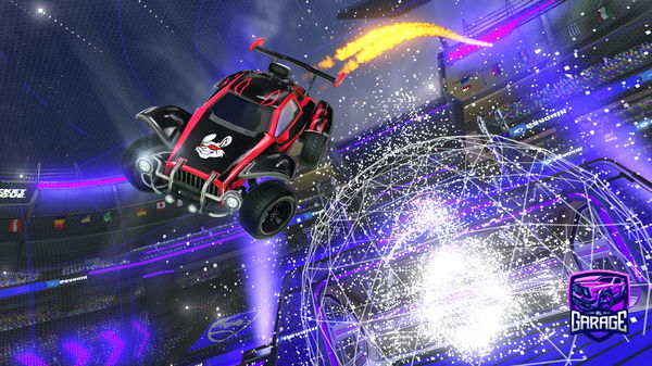 A Rocket League car design from willarinooo