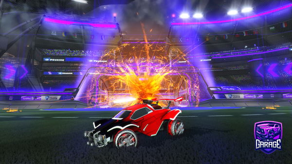 A Rocket League car design from RaYaNxz