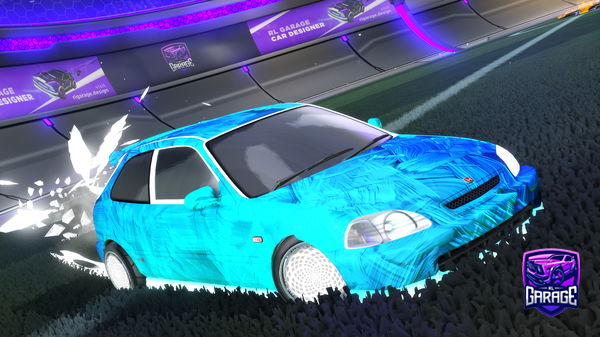 A Rocket League car design from SLLIFP35