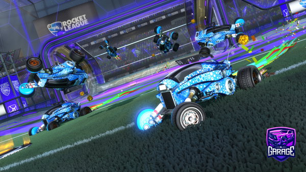 A Rocket League car design from Fernseher1758
