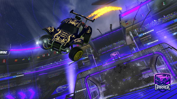 A Rocket League car design from raijinrl