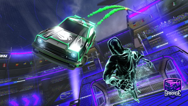 A Rocket League car design from Svinjsa