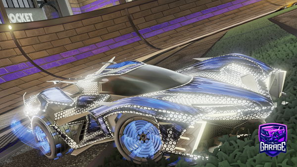 A Rocket League car design from irosario78