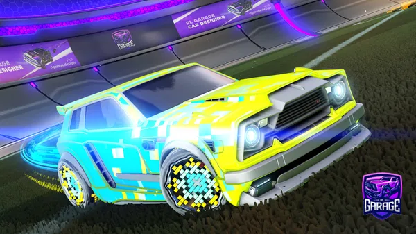 A Rocket League car design from Vaylence