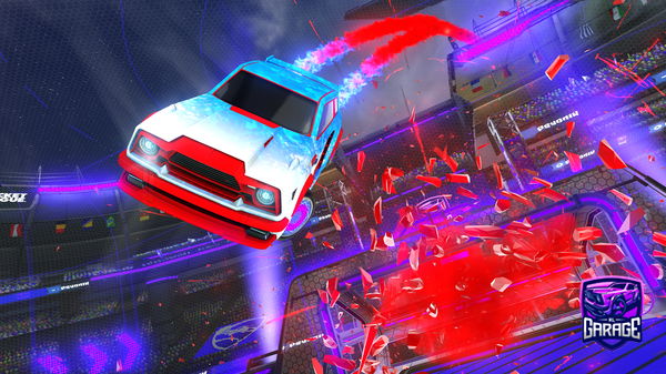 A Rocket League car design from SpectralE001