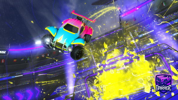 A Rocket League car design from KRYPEccy