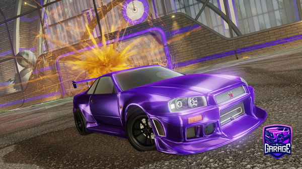 A Rocket League car design from DEATH_YT