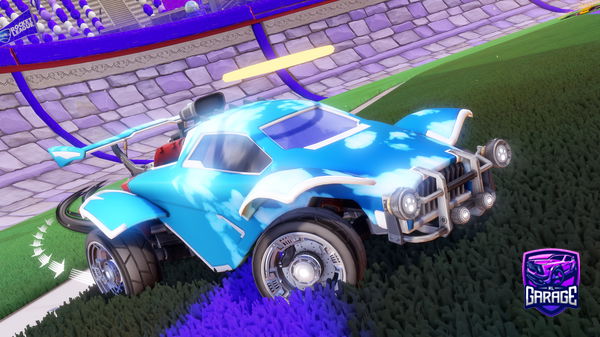 A Rocket League car design from Sprinklez