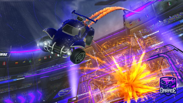 A Rocket League car design from LordGandalf