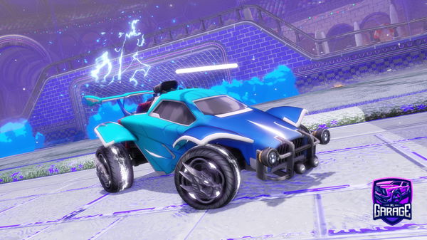 A Rocket League car design from GirlWithAGun20