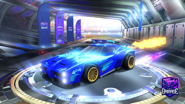 A Rocket League car design from StarrWasMyst