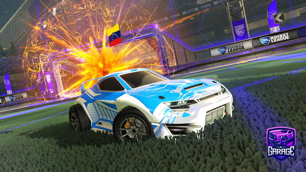 A Rocket League car design from Ice-Deriva