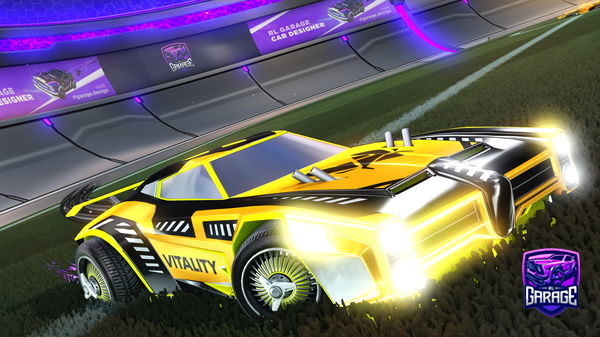 A Rocket League car design from Muddy_bud