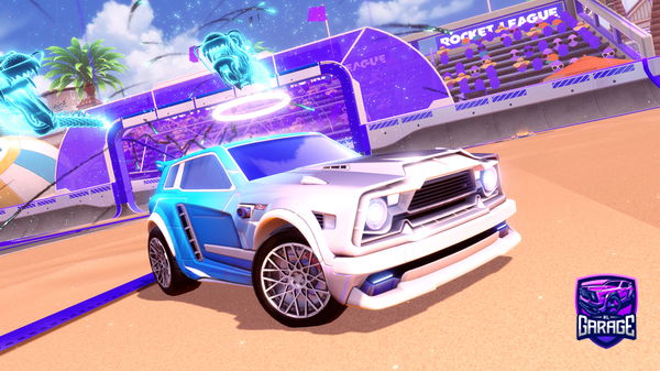 A Rocket League car design from Clixiqui