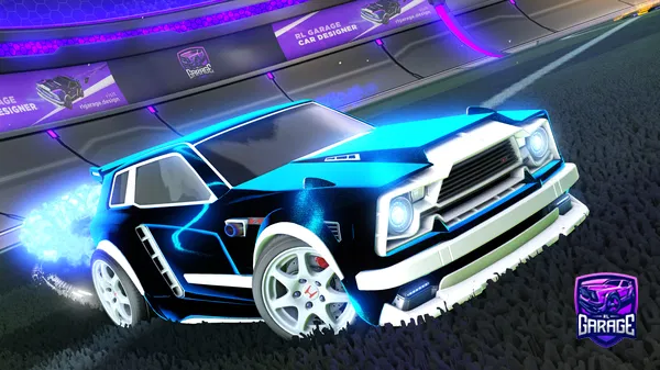 A Rocket League car design from Sweetchuck
