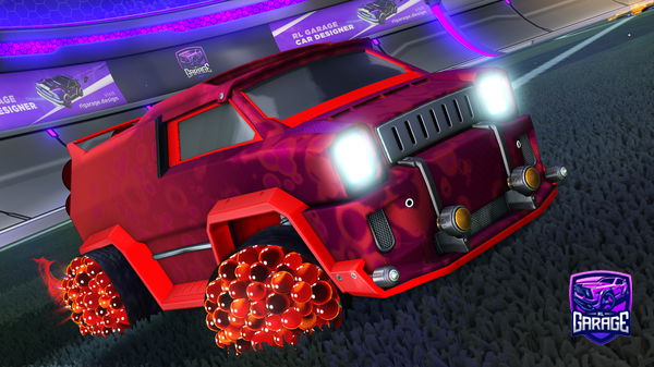 A Rocket League car design from best_rlYt