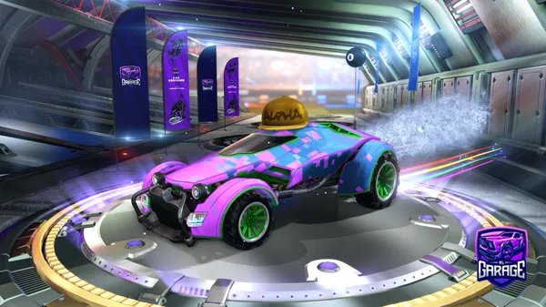 A Rocket League car design from Iceman365