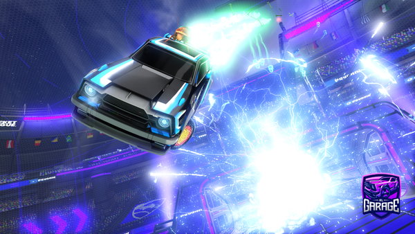 A Rocket League car design from Maureira14