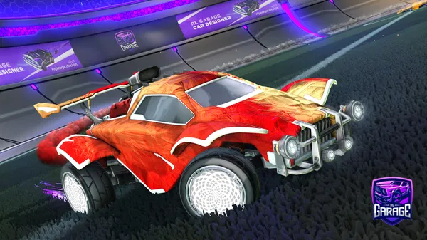 A Rocket League car design from explodingfirefox