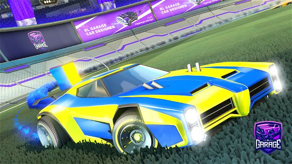 A Rocket League car design from KageStyles
