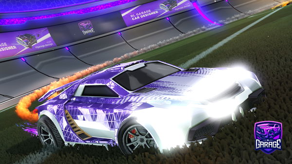 A Rocket League car design from M4GMaR