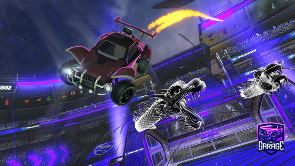 A Rocket League car design from clippedulol