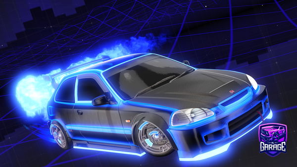 A Rocket League car design from RLjohnny