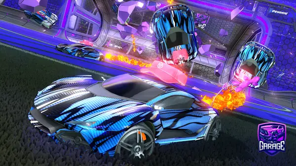 A Rocket League car design from SINSI_HIZ