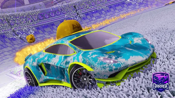 A Rocket League car design from THEO67210