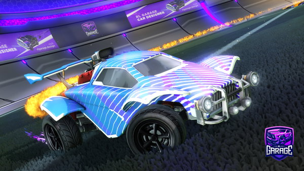 A Rocket League car design from Vna_fly