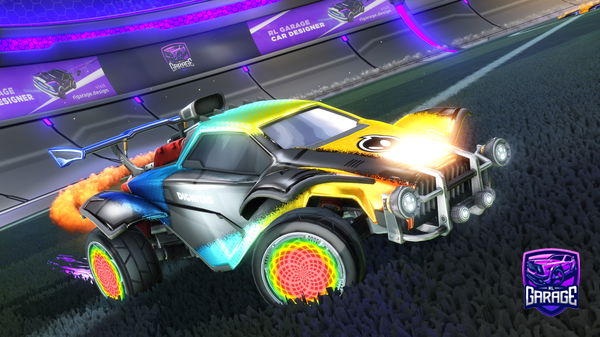 A Rocket League car design from NixusD3rk