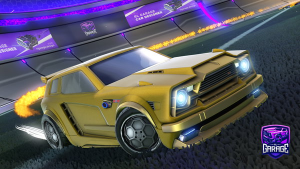 A Rocket League car design from Geoguy99