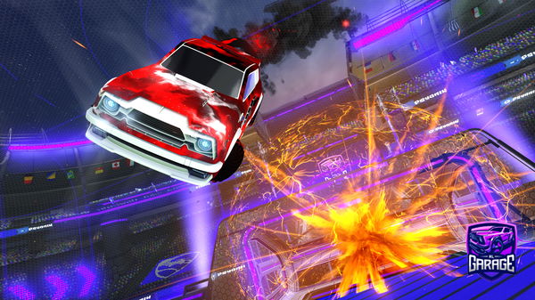 A Rocket League car design from TDUDE717