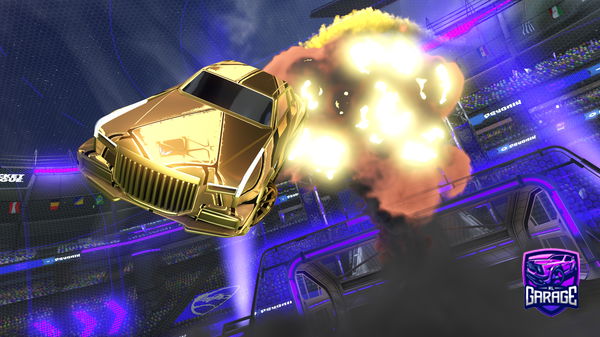 A Rocket League car design from One-Shot-Jake
