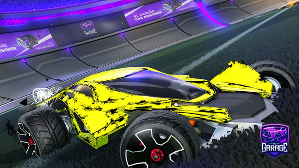 A Rocket League car design from Wolf_07