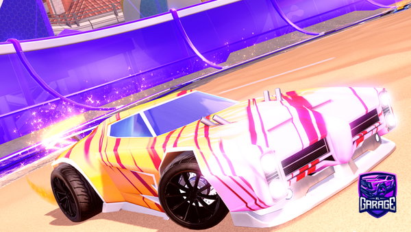 A Rocket League car design from brilxc