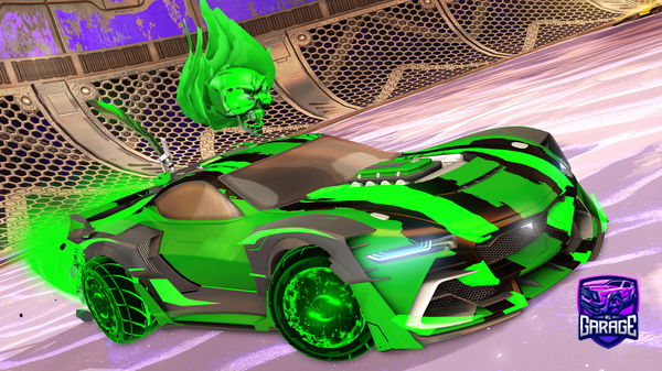 A Rocket League car design from irosario78