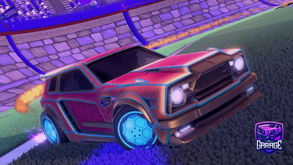 A Rocket League car design from Zeni4998